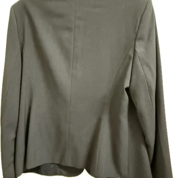 Anne Klein Charcoal Tailored Blazer - Picture 2 of 3